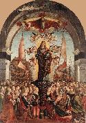 CARPACCIO, Vittore Apotheosis of St Ursula dfg china oil painting reproduction